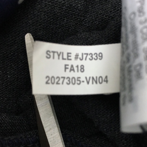 J CREW Mercantile Top Blouse Mixed Media Dots Long Sleeve Minimalist Size Small - Picture 9 of 10